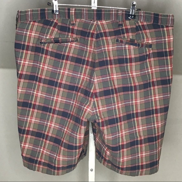 Olde School Brand Flat Front Shorts Reversible - Picture 2 of 7